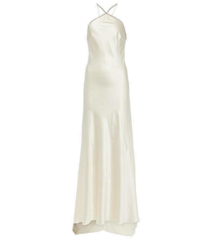 Photo: Roland Mouret Bridal embellished silk satin gown