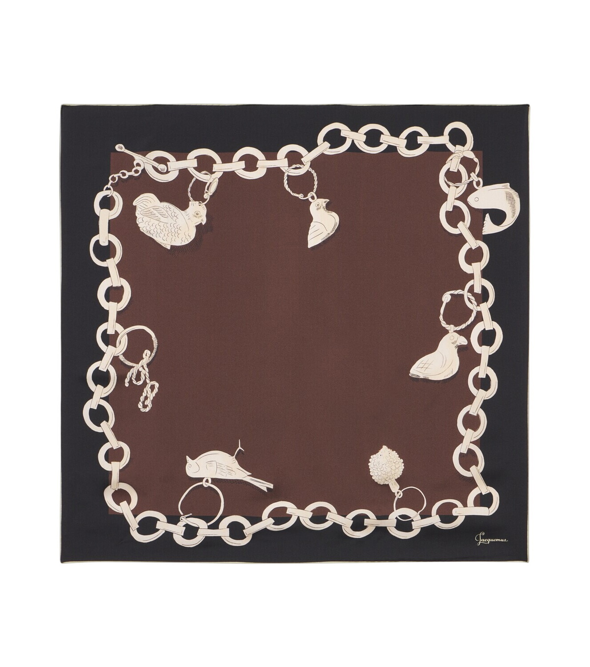 Jacquemus Gold Le Raphia 'La Grande Pince' Hair Clip Jacquemus