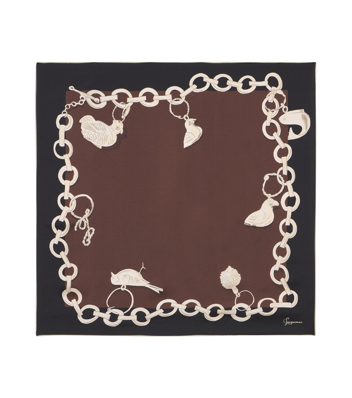 Photo: Jacquemus Pampille silk scarf