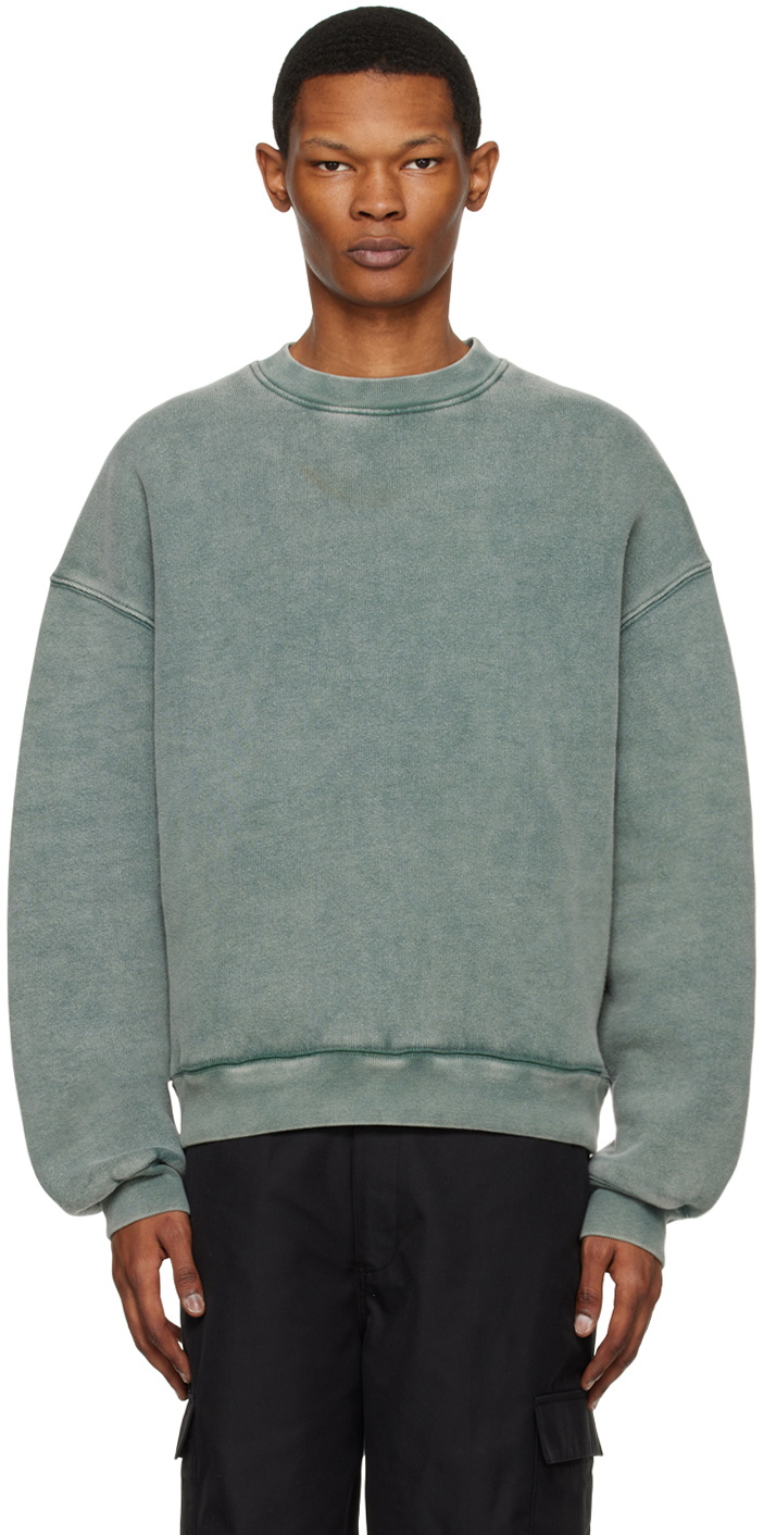 Axel Arigato Green Typo Sweatshirt Axel Arigato