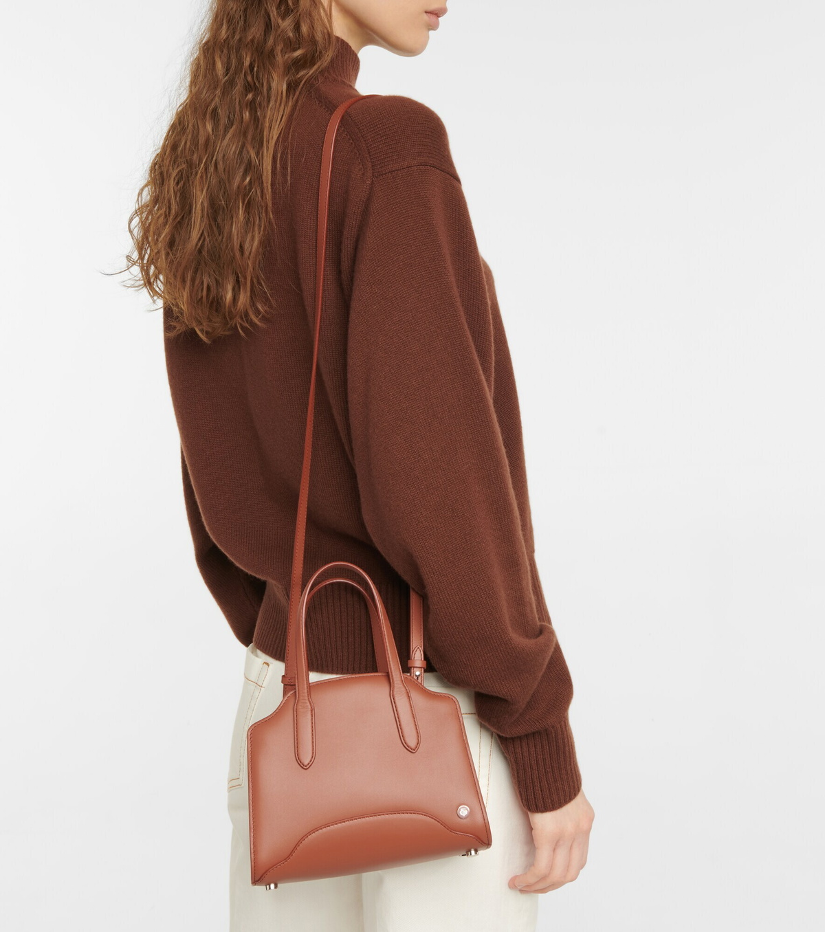 直営店【Loro Piana】Sesia Micro Bag Sesia Micro leather tote in brown - Loro Piana | Mytheresa