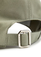 Givenchy Logo-embroidered Cnavas cap - Green - One Size
