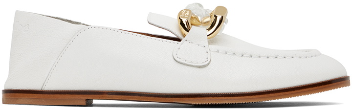 Photo: See by Chloé White Monyca Loafers