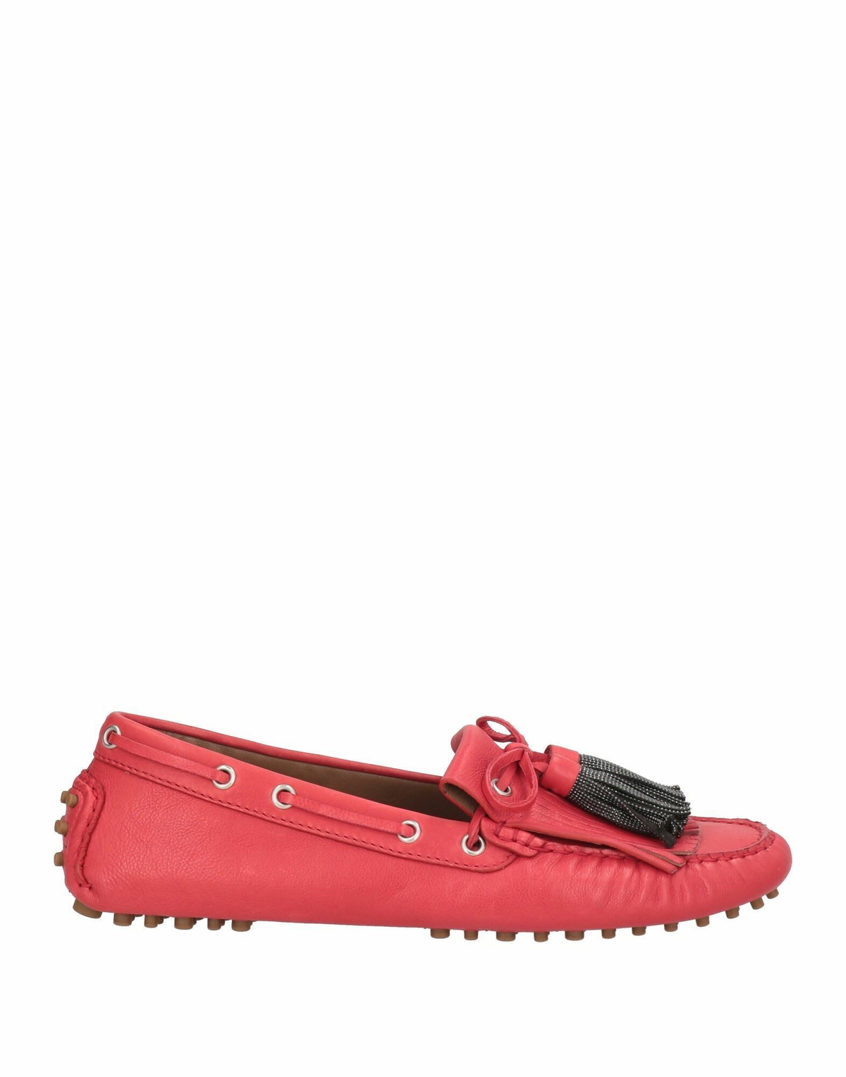 Brunello Cucinelli Womens Loafers in Red
