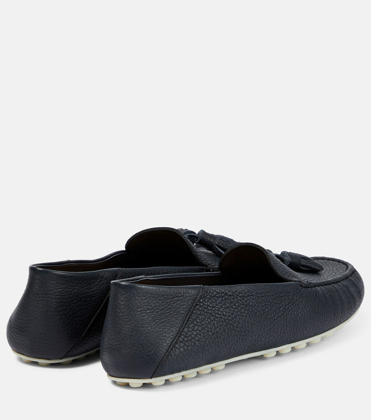 Loro Piana - Dot Sole leather moccasins