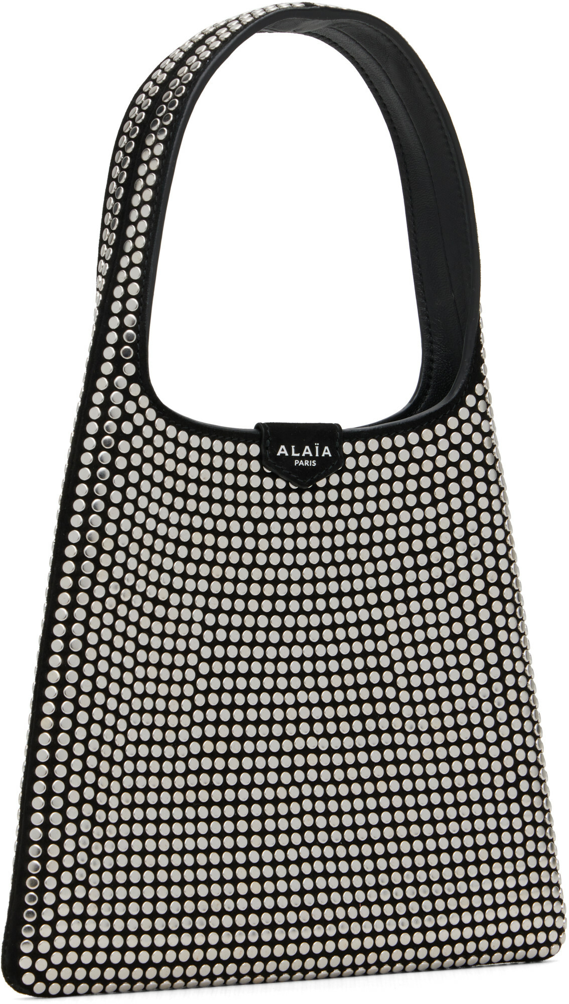 ALAÏA Black Studs Top Handle Bag