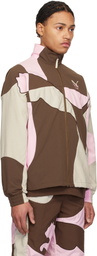 KidSuper Brown PUMA Edition Cellerator Jacket