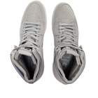Air Jordan 1 Zoom Air CMFT Sneakers in Grey/Black/Silver