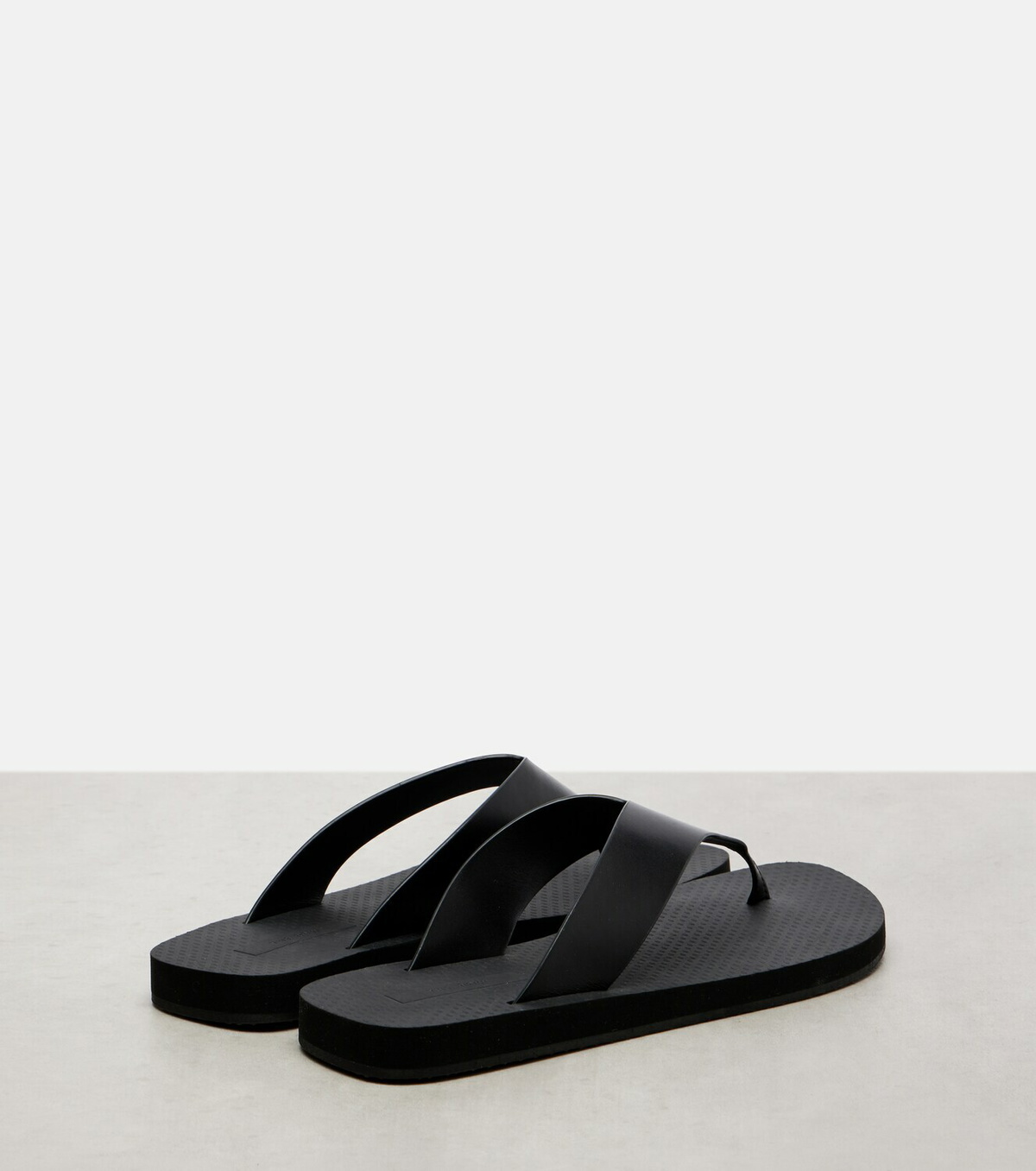 The Row Dune leather thong sandals