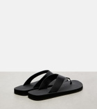 The Row Dune leather thong sandals