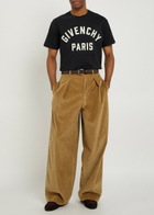 Givenchy Logo-appliquéd Cotton T-shirt Navy