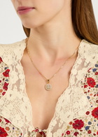 Crystal Haze Ms Vaxxine 18kt Gold-plated Necklace - One Size