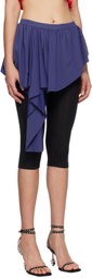 Emily Watson Navy & Black Capri Skort