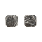 Chin Teo Silver Square Earrings
