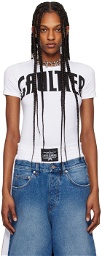 Jean Paul Gaultier White 'The Gaultier' T-Shirt