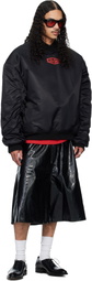 LU'U DAN Black Unibomber Sweatshirt