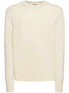 JIL SANDER - Cotton Blend Crewneck Sweater