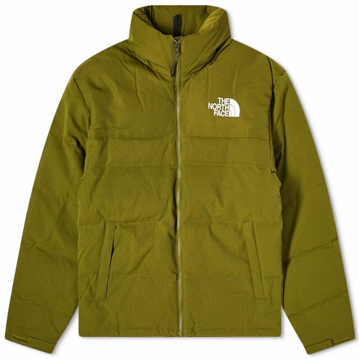 Photo: The North Face Men's 92 Ripstop Nuptse Jacket in Forest Olive