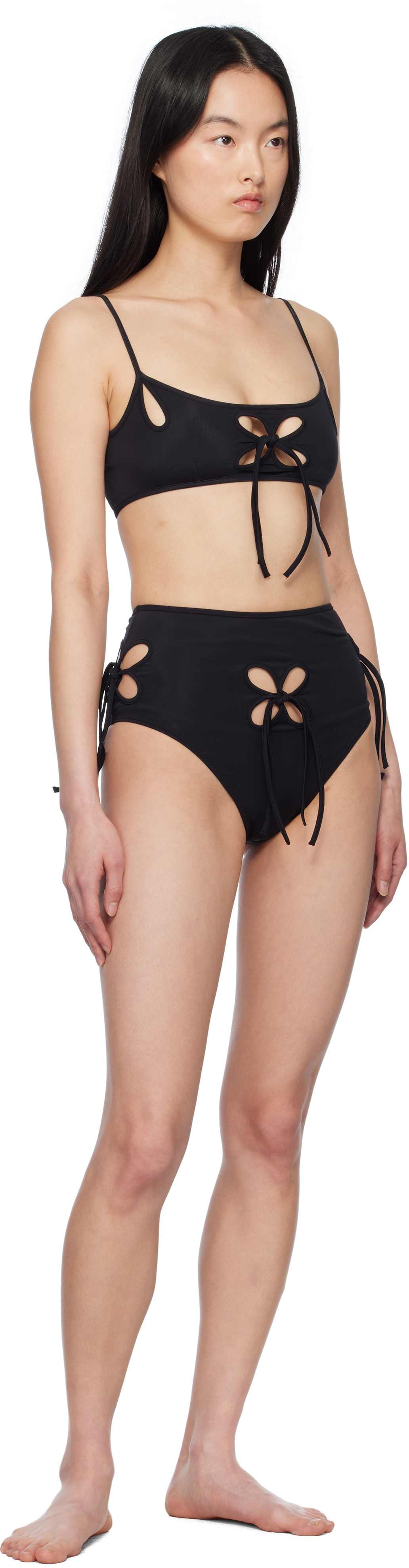J.Kim Black Chilla Tankini Top