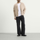 Jacquemus Men's Merino Wool Cardigan in Multi-Beige