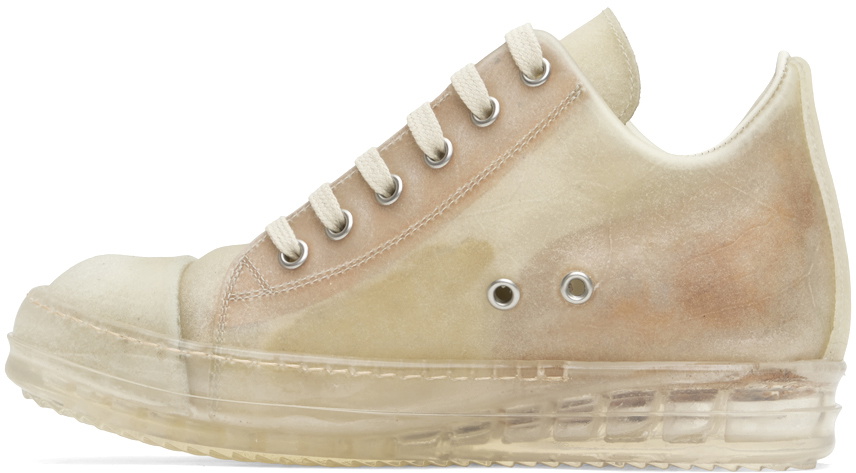 スニーカー RICK OWENS Women Sneakers DC01DX757A06R1193 Beige Beige Hollywood Double Bumper Sneaks Sneakers by Rick Owens