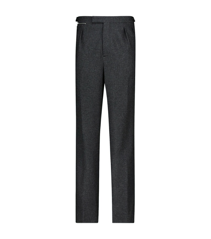 Photo: Raf Simons - Wide-fit pants with ankle zippers
