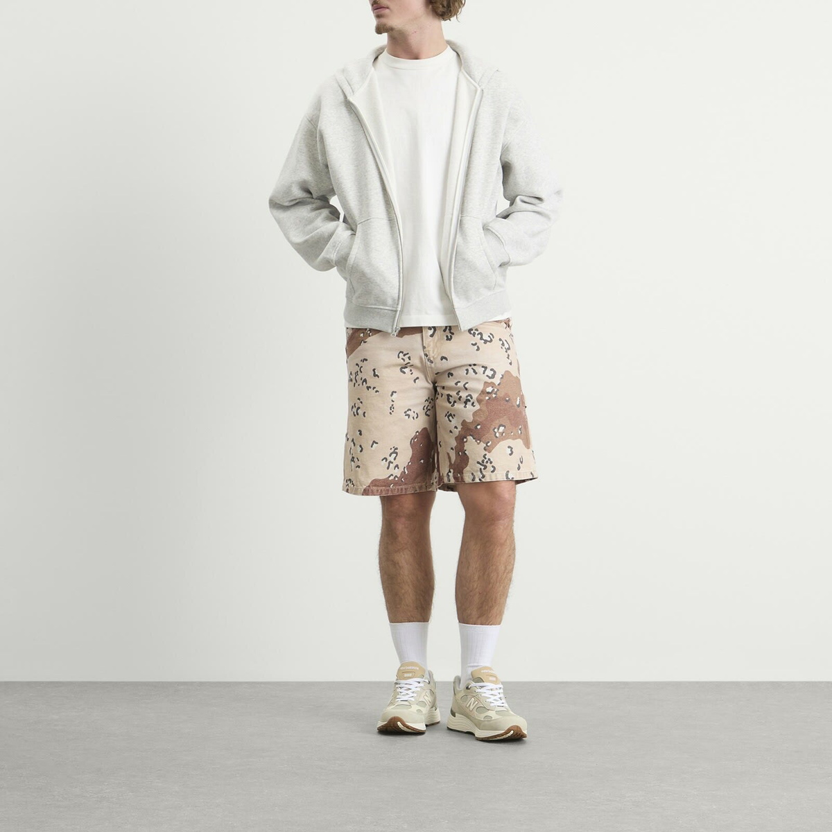 Stan Ray Men's Big Job Shorts in Choc Chip Camo