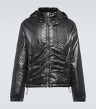 Loewe - Anagram leather-trimmed jacket