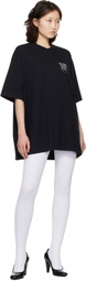 VETEMENTS Black 'Global MF' T-shirt