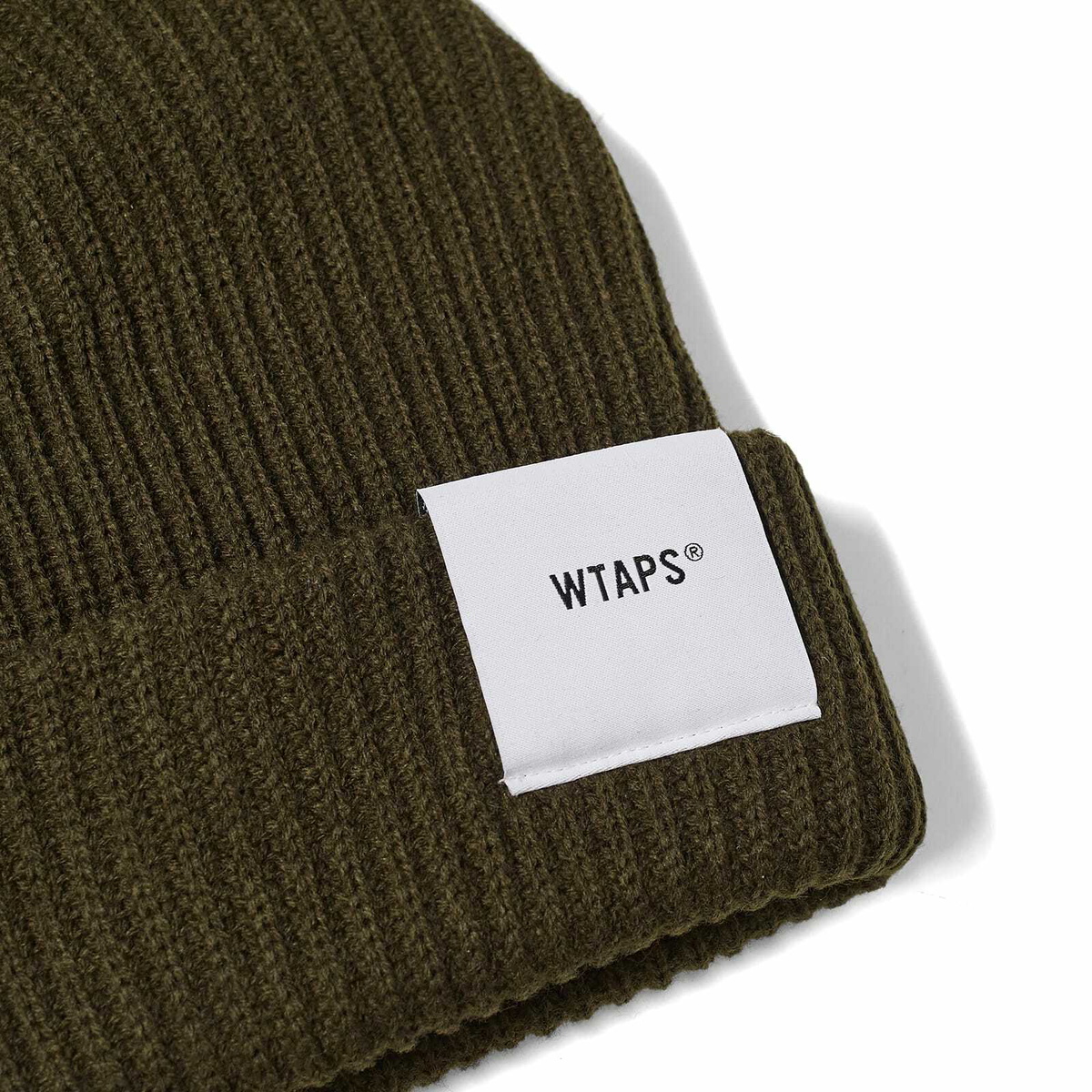 WTAPS Men's 06 Beanie Hat in Olive Drab WTAPS