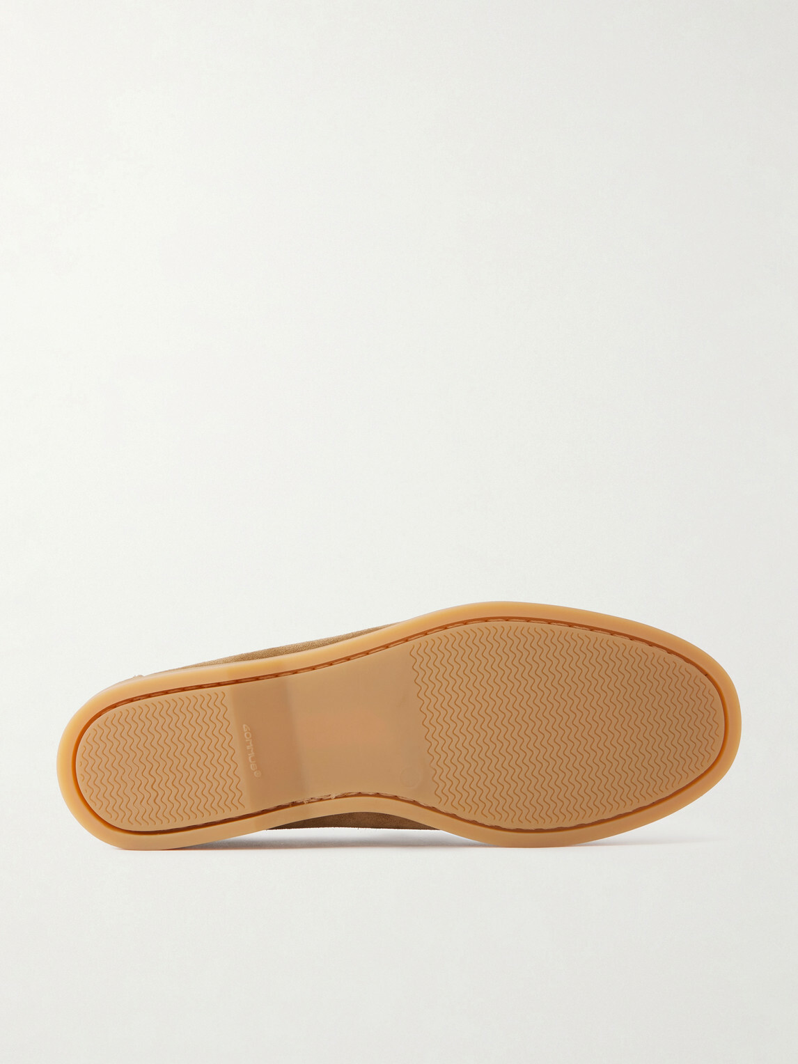 Mr P. - Leather-Trimmed Suede Boat Shoes - Brown