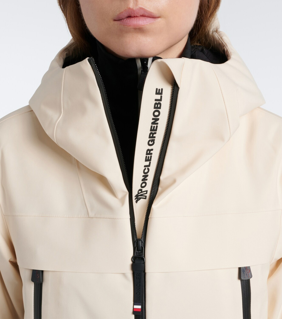 Moncler Grenoble Chanavey hooded ski jacket