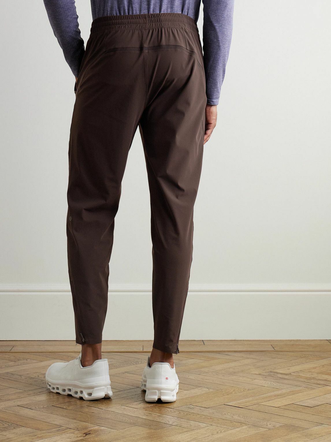 Lululemon - Pace Breaker Tapered Stretch Recycled-Shell Track Pants - Brown