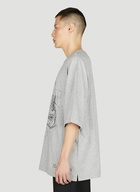 Alexander McQueen - Scribble Skull T-Shirt in Grey