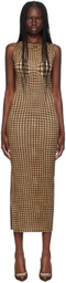 Miaou Brown Selena Maxi Dress