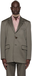 Our Legacy Gray Vienna Blazer