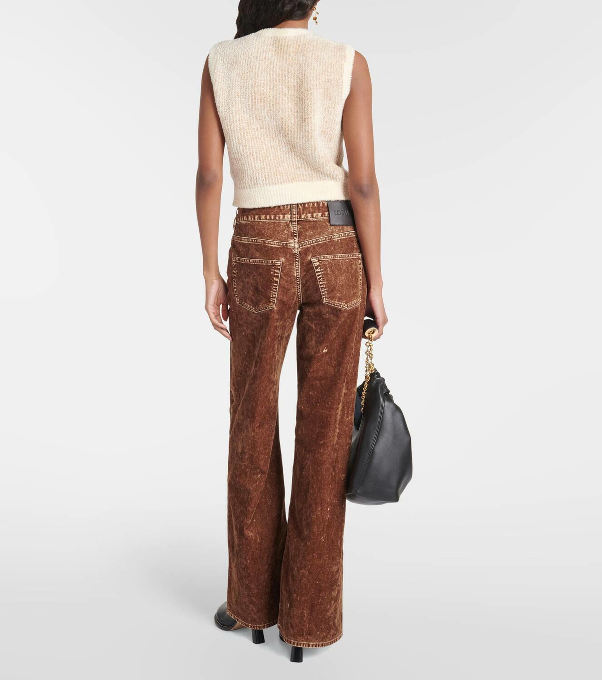 Loewe Mid-rise wide-leg jeans Loewe
