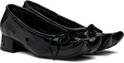 Paula Canovas Del Vas Black Diablo Ballerina Flats
