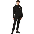 Moschino Black Toy Italian Teddy Bear Hoodie