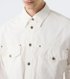 Versace Medusa denim overshirt