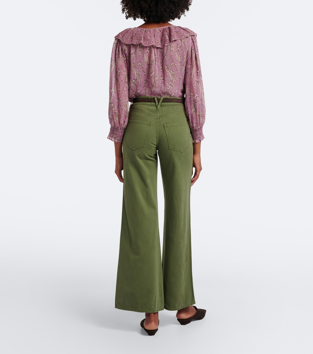 Veronica Beard Kasey flared jeans