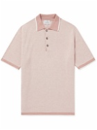 Kingsman - Cotton-Piqué Polo Shirt - Pink