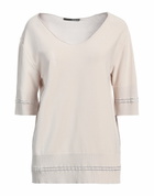 Manila Grace Womens Sweater in Beige