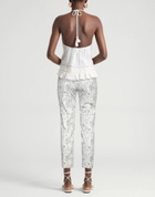 Peserico Womens Pants in White