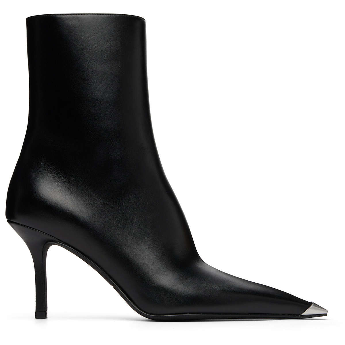 Alexander Wang Black Ferrara Zip Leather Boots