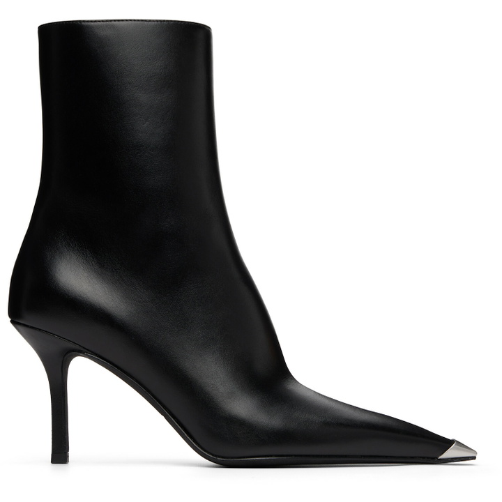 Photo: Alexander Wang Black Ferrara Zip Leather Boots