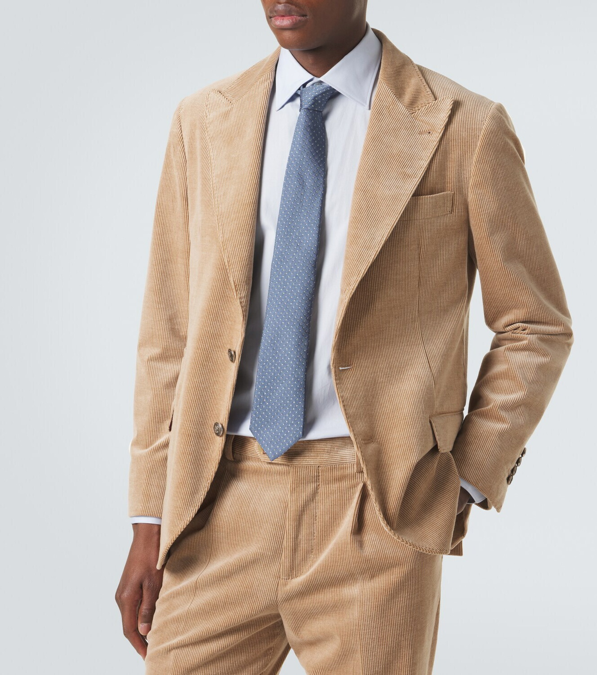 Brunello Cucinelli Silk jacquard tie