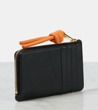 Loewe Knot logo leather wallet