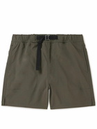 ARKET - Edwin Straight-Leg Belted Canvas Shorts - Green