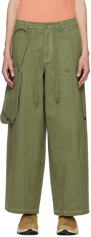 Photo: TOMBOGO™ Green Tote Bag Cargo Pants
